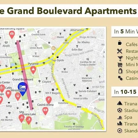 Grand Boulevard Apartment